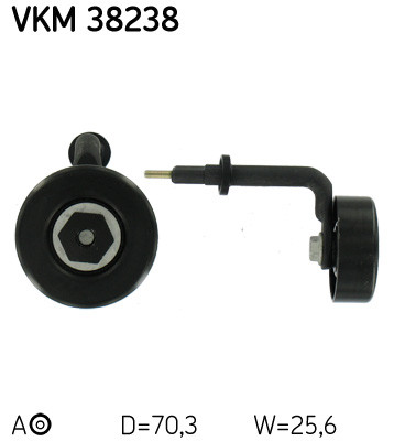 SKF Spannrolle, Keilrippenriemen